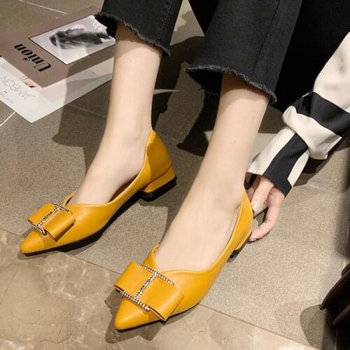 Ladies Loafers Elegant Metal Decoration Flats Women Flats Shoes Slip on Lady Moccasins Female Shallow Single Footwear U19-92