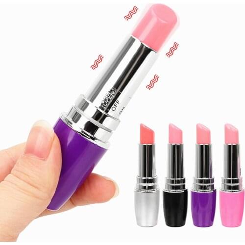 1PC Mini Secret Bullet Vibrator Lipsticks Vibrator Clitoris Stimulator G-spot Massage Sex Toys Women Masturbator Quiet Product