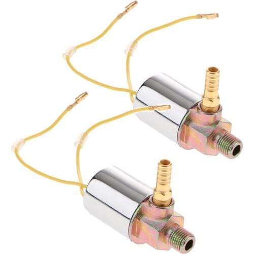 2 Pieces 12V 1/4 Inch Electromagnetic Electric Horn Air Valve For Car Truck Train Auto Valve Solenoid Air Horn
