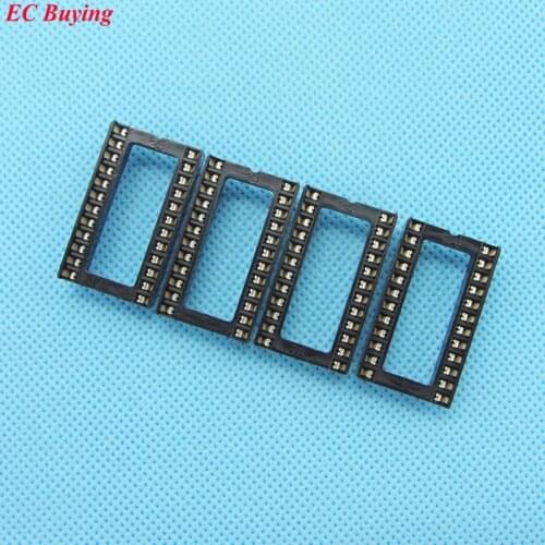 20pcs/lot DIP IC Socket 24P Adapter Holder Type 24 Pin Plug in Wide Connectors (If you need other quantity, please contact us)