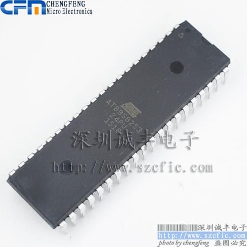 5pieces AT89S8253-24PU DIP