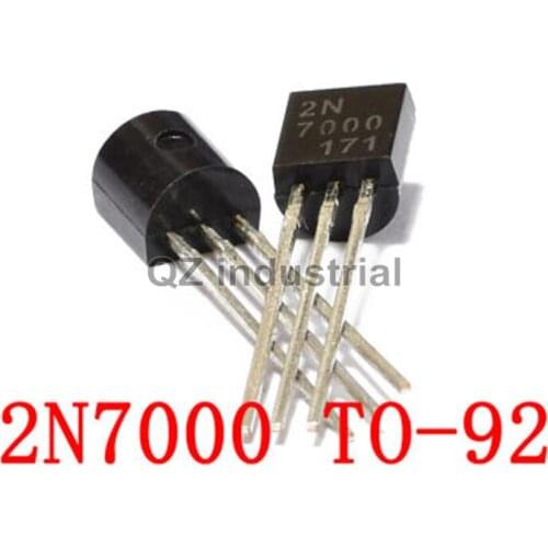 50Pcs/Lot New Original TO-92 2N7000