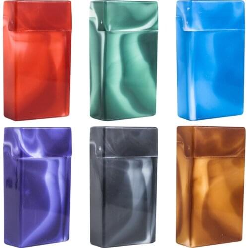 20 Capacity Men/Womens Cigarette Case Ultra-thin Plastic Creative Personality Creative