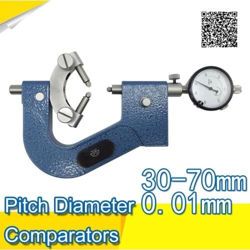 Pitch diameter comparator M30-70 0.01mm dial indicator