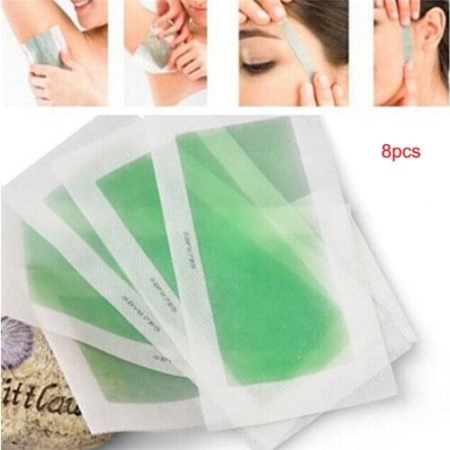 Double Side Hair Removal Wax Strips Paper For Leg Body Facial Hair Remove