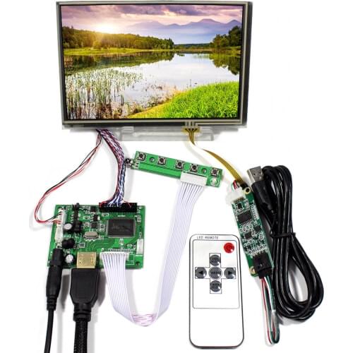 HD MI LCD Controller Board With 7inch 1280x800 N070ICG-LD1 IPS LCD With Touch Panel