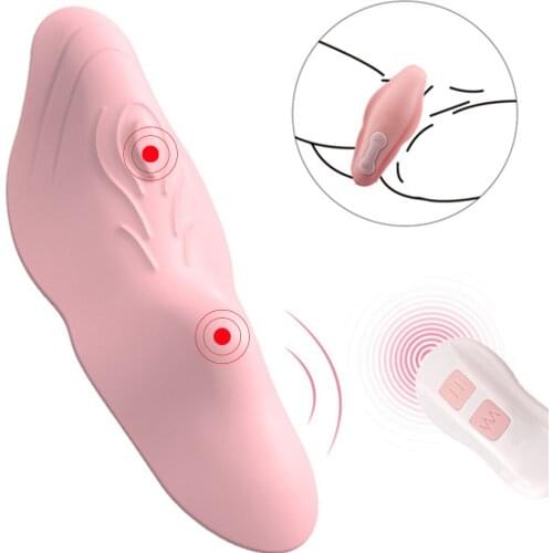 Portable Panty Vibrator Clitoris Massage Sex Toys for Woman Invisible Vibrating Egg Clitoral Stimulator Wireless Remote Control