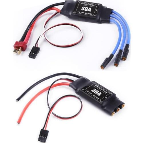 Rc Brushless 30A ESC 2-4S Electric Speed Controller with 5V 2A BEC For Rc Multicopter helicopter Aircraft