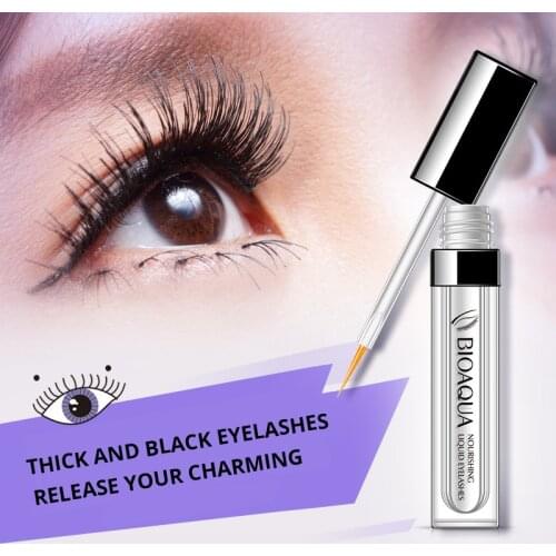 BIOAQUA Eyelash Growth Essence Liquid Lift Eyelashes Lengthening Curl Eyelash Enhancer Serum Rapid Growth Thicker Lash Eyes Care
