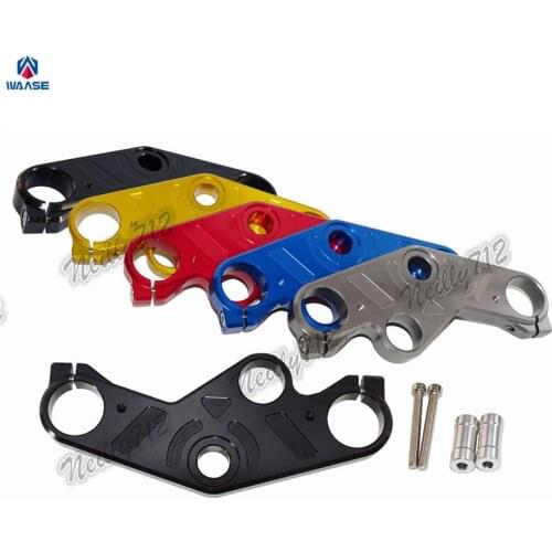 Waase R3 R25 Motorcycle Front Fork Lowering Triple Tree Upper Top Clamp Yoke For Yamaha YZF R3 R25 2014 2015 2016