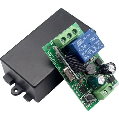 10pcs/set AC 220V 110V Remote Relay Receiver Switch,1 Channel