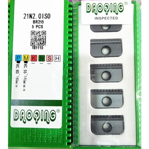 12N 16UN 18UN 20UN 24UN 28UN 32UN 5pcs Threaded Milling insert Processing: stainless steel. Alloy steel. Etc