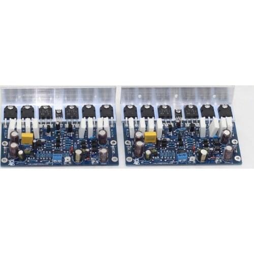 Aluminum Plate L25 Preamp Power Amplifier Combined 2 Channel Finished Board 250W 8R 2SA1186 2SC2837