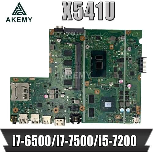 For Asus X541UJ X541UV X541U X541 X541UJ X541UVK X541UQk Laptop motherboard Test original mainboard 8G i7-6500/i7-7500/i5-7200