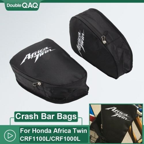 For Honda CRF1100L Africa Twin CRF1000L Adventure Sports Motorcycle Frame Crash Bar Bags Tool Placement Travel bag