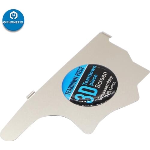 3D Teardown Piece Opening Tools 0.12MM Thickness Stainless Steel Pry Blade Opening Card for iPhone Repair Screen Repair Kit