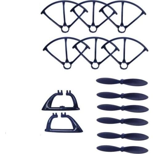 X800 2.4G RC quadcopter rc drone spare parts main blade+landing gears+ Blade Protecting Frame 14pcs