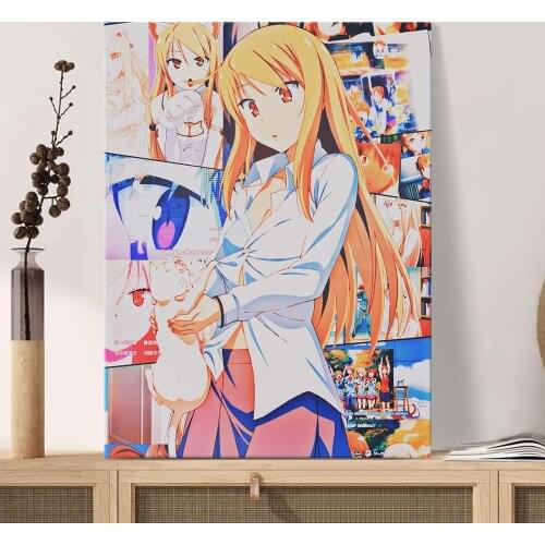 Mashiro Shiina The Pet Girl of Sakurasou Canvas Painting Wall Art Posters Prints Pictures Living Room Decoration Home Decor