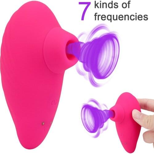 Cute seahorse Clit Nipple Sucker Adult Products Sex Toys for Women Clitoris Stimulato Sucking Vibrator 7 Modes