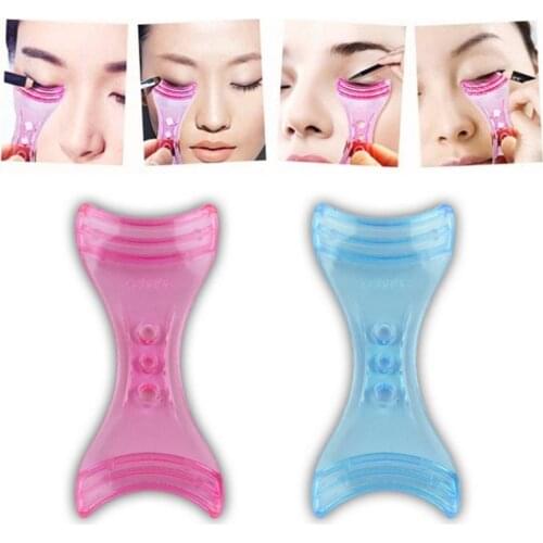Multifunctional Eyeliner Eyelash Card Eyebrow Assistant Draw Eye Liner Cosmetic Tool Mascara Guide Beauty Makeup Tools 2018 New