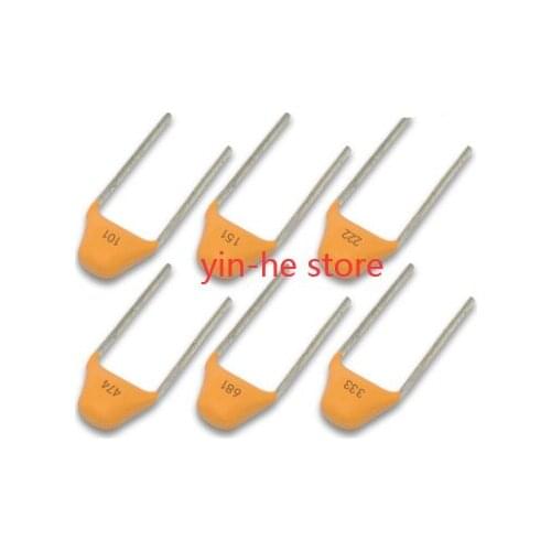 50PCS Monolithic capacitor 100/101/102/103/104/105/1uF/10p/100pF/100nF 0.1uF