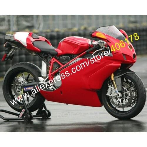 Customized Cowling 999 749 05 06 ABS Kit For Ducati 999s 749s 2005 2006 Red Motorcycle Fairings (Injection Molding)