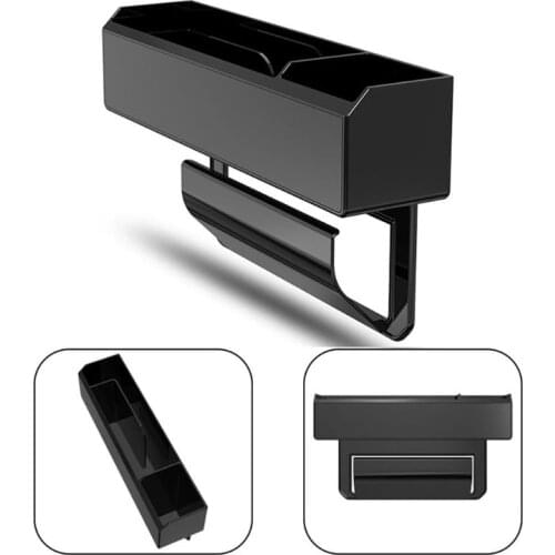 Cables Seat Organizer in Car Seat Slit Pocket Box Case USB Charger Front Driver Crevice Auto Bag CellPhones Wallet Coin