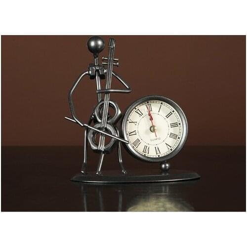 Hot Classic Retro Wall Clock Modern Design Fashion Metal Wall Clocks Living Room Study Bedroom Home Decoration Modern Decor