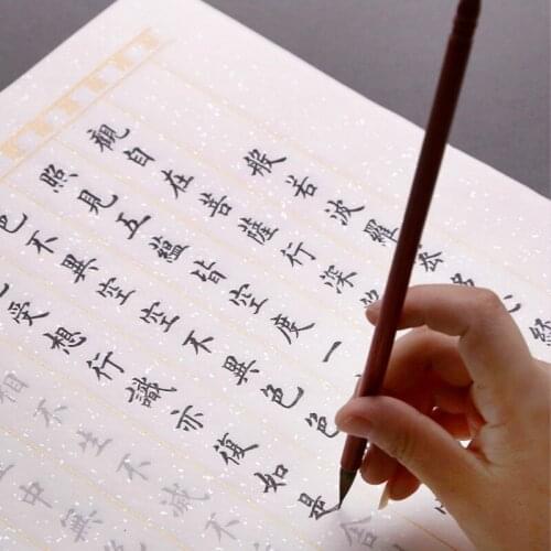 Copybook Chinese Brush Calligraphy Copybook 10sheets Multipel Type Adult Beginner Chinese Regular Script Calligraphy Copybooks