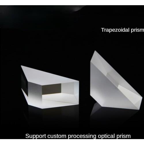 Trapezoidal Prism 180 Degrees Internal Reflection Daowei Prism K9 Material High Precision Optical Processing Customization