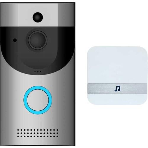 Anytek B30 WIFI Waterproof Video Smart Doorbell + B10 Doorbell Receiver PIR Alarm Wireless Intercom IR Night Vision IP Camera