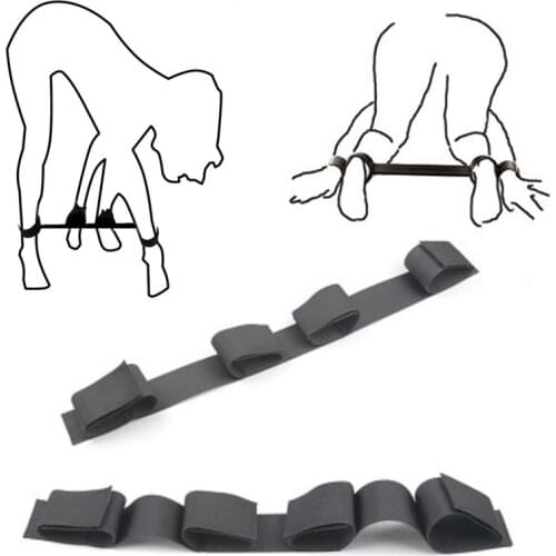 Adult No Vibrators Sex Toys For Women Couples BDSM Bondage Restraints Slave Handcuffs For Sex Ankle Nylon Fetish Sex Products