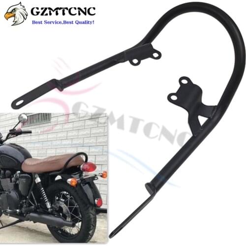 Rear Luggage T100/120 2017-2020 Rack Bracket Passenger Hand Grab Grip Handgrip for Triumph Bonneville T100 T120 17-20 2018 2019