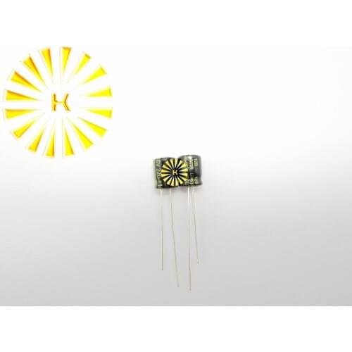 1000pcs X 100% New 220UF 16V 6.3X7 LOW ESR Aluminum Electrolytic Capacitor