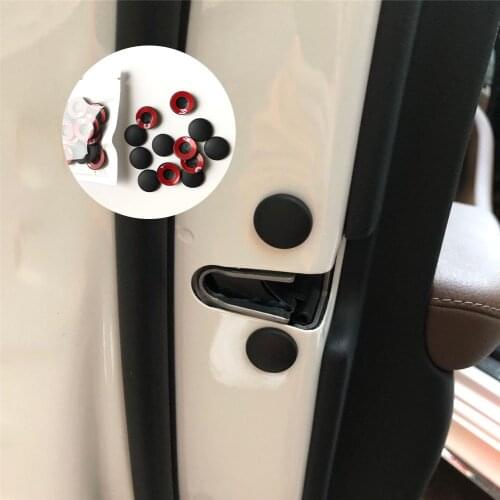 12pcs Car Door Lock Screw Protector Stickers case For Volvo S40 S60 S70 S80 S90 V40 V50 V60 V90 XC60 XC70 XC90
