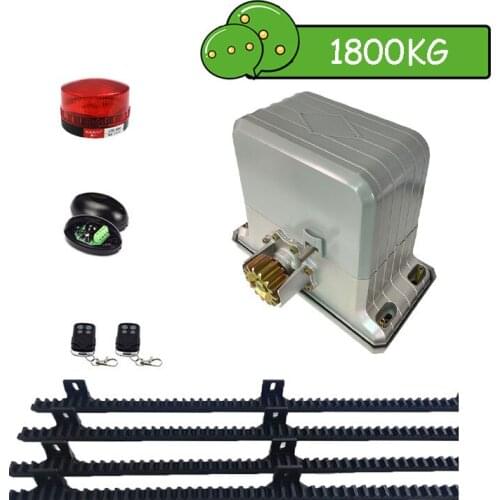 4000lbs Automatic Sliding Gate Operator of AC Motor As Door Closer Gate Motor Engine(Fobkeys Photocells Button Lamp Optional)