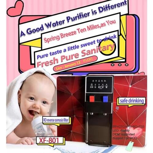 5 Stage Filtration Hot and Cold RO Home Water Filter RO Reverse Osmosis Water Purification and Drinking Water Combo System