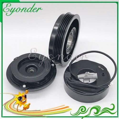 A/C Air Conditoning Compressor Magnetic Electromagnetic Clutch PV4 for BMW X5 F15 F85 X6 E71 E72 xDrive 50i 64509154072 64529195