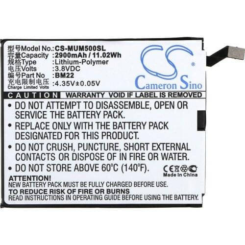 Cameron Sino 2900mAh Battery for Xiaomi Gemini Mi5 Mi5 Gold Edition Mi5 Gold Edition Dual SIM Mi5 Pro,BM22