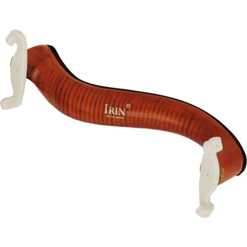 Wooden Violin Shoulder Rest for 4/4 3/4 Size Violins Parts - Brown