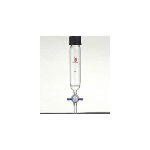 Peptide synthesis Vessel, Solid Phase, Capacity:10ml, Fritted Disc O.D.:15mm, Porosity:G2, GL thread Size:14