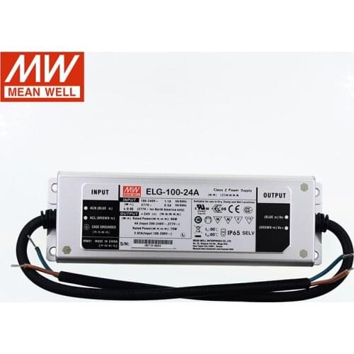 MEAN WELL ELG-100-36AB-3Y 95W 2.66A 36V Dimmable LED Power Supply 36V DC waterproof IP65 Meanwell Adjustable dimming led driver