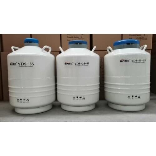 Cryogenic Storage container Portable Liquid Nitrogen Tank 35l for semens storage