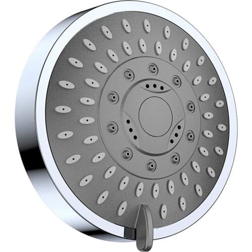 High-Pressure Shower Head,Rain Fixed Shower Head,Bathroom Shower 4 Inch Large Flow Shower,5 Spray Settings, Adjustable