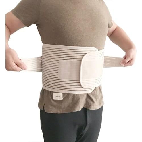 Orthopedic Medical Waist Belt Back Support Brace Belt Men Women Belt Posture Corrector Spine Waist Protector Relief Pain