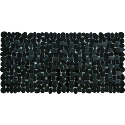 Drop Shipping 2020 Hot Rectangle PVC Bath Mat Soft Bathroom Massage Mat Suction Cup Non-slip Bathtub Carpet Non-slip Bath Mats