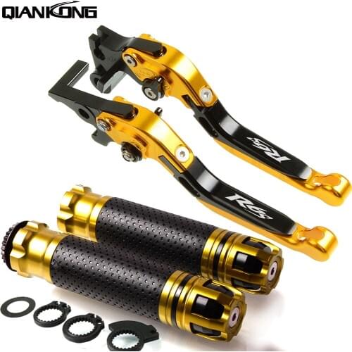 R6S LOGO Motorcycle Brake Handle CNC Motorcycle Adjustable Clutch Brake Lever Handle For Yamaha R6S EUROPE VERSION 2006 2007