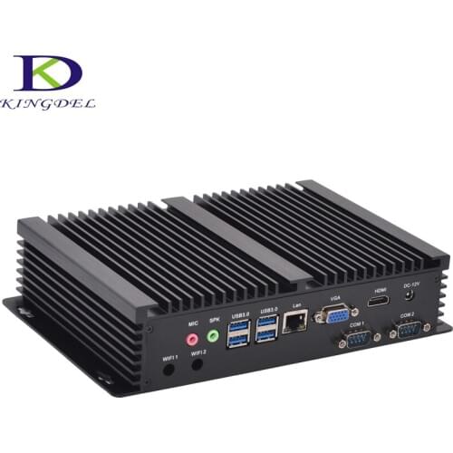 Cheapest industrial Computer Core i3 4010U Intel HD Graphics 4400 Dual Core 3M Cache with 2COM HDMI VGA LAN Mini Desktop PC WIF