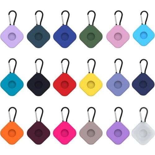 Silicone Protective Case on For Apple Air tags Locator Tracker Cover Protective Case Full Protection Track Shell Drop ship