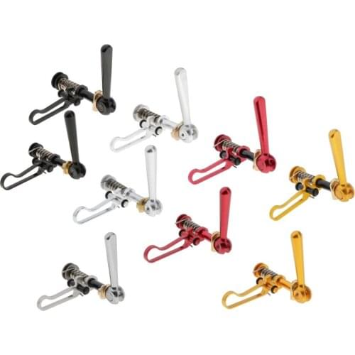 Folding Bike Seatpost Clamp Titanium Alloy Bicycle Saddle Pole Lever Clip Lock